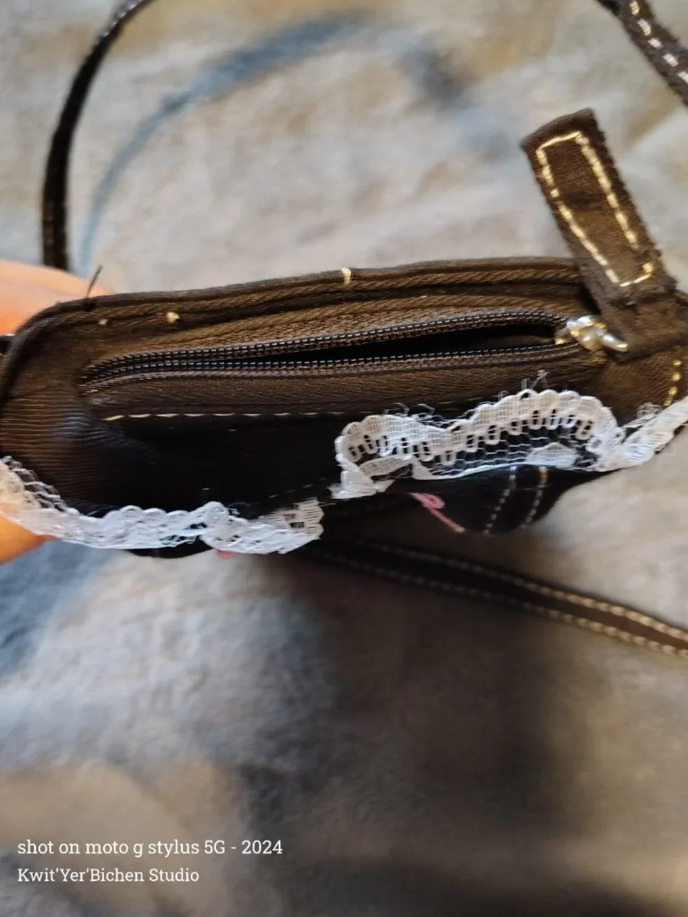 Purse Tiny Corset Lipstick Holder